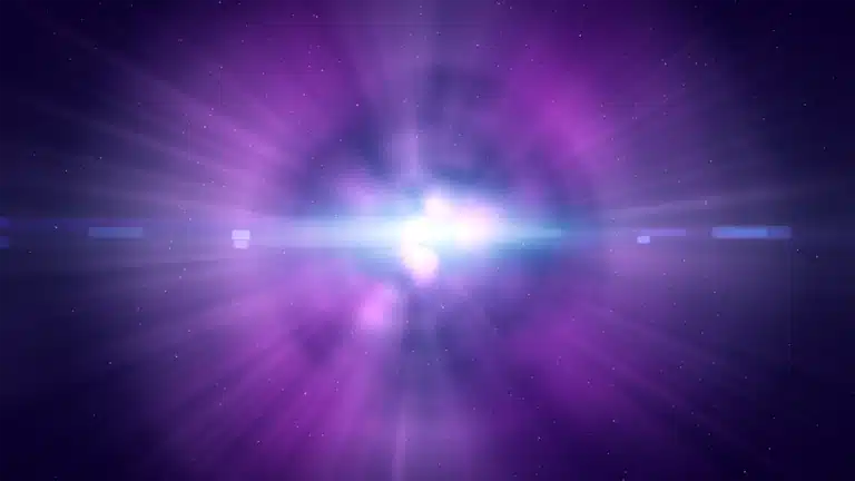 purple spiritual light